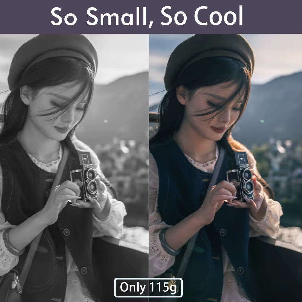Mini Retro Digital Camera with 1.54Inch Screen 1080P Video 12MP Photos Compact Vintage Portable