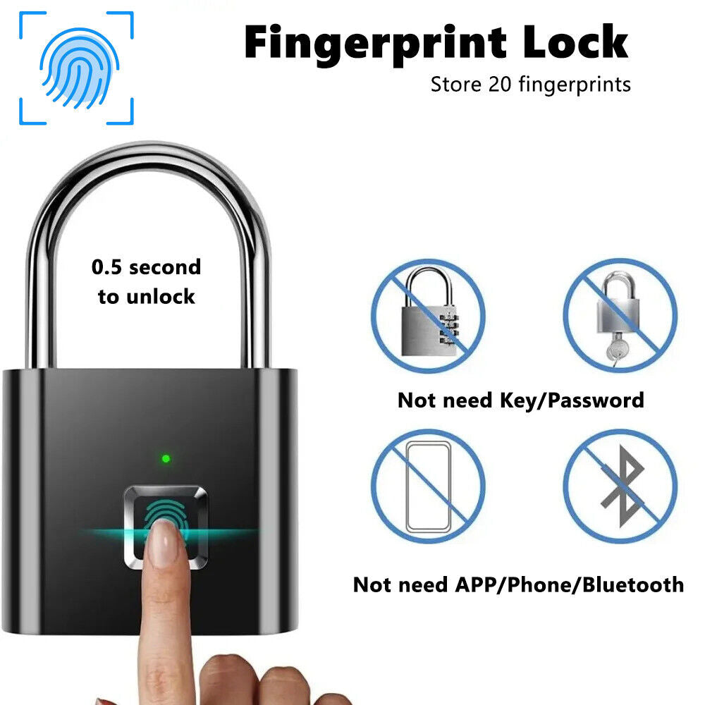 Smart Fingerprint Padlock