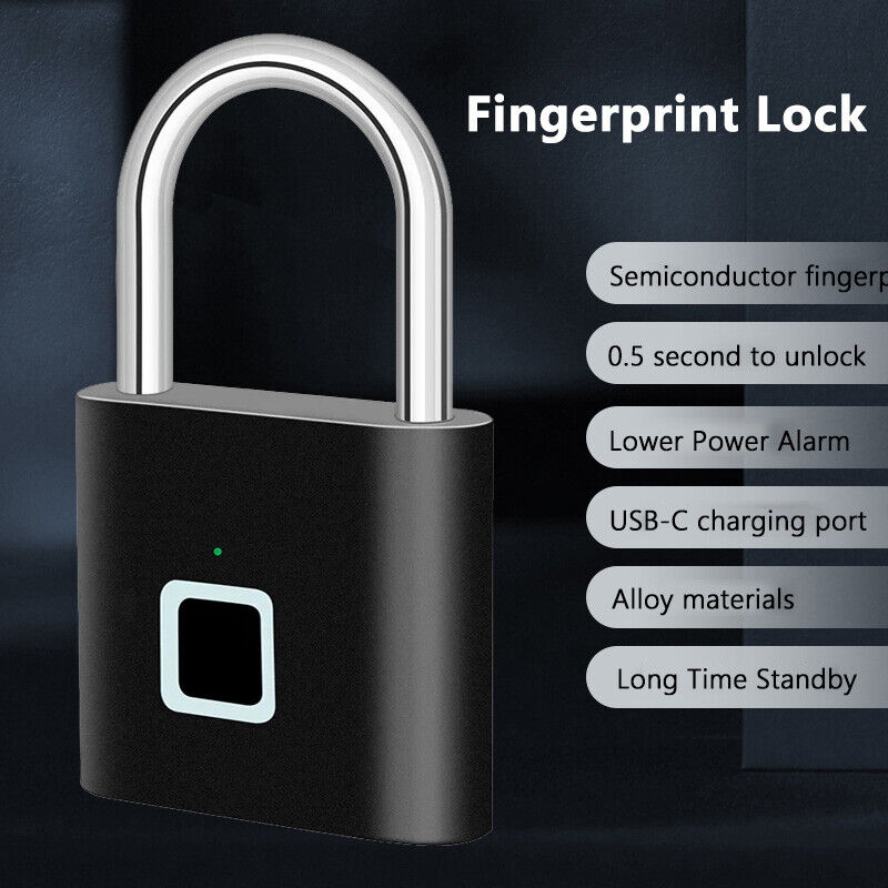 Smart Fingerprint Padlock