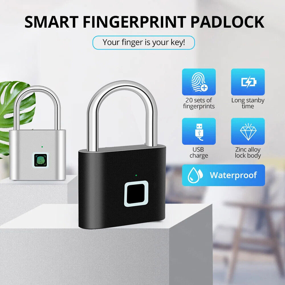 Smart Fingerprint Padlock