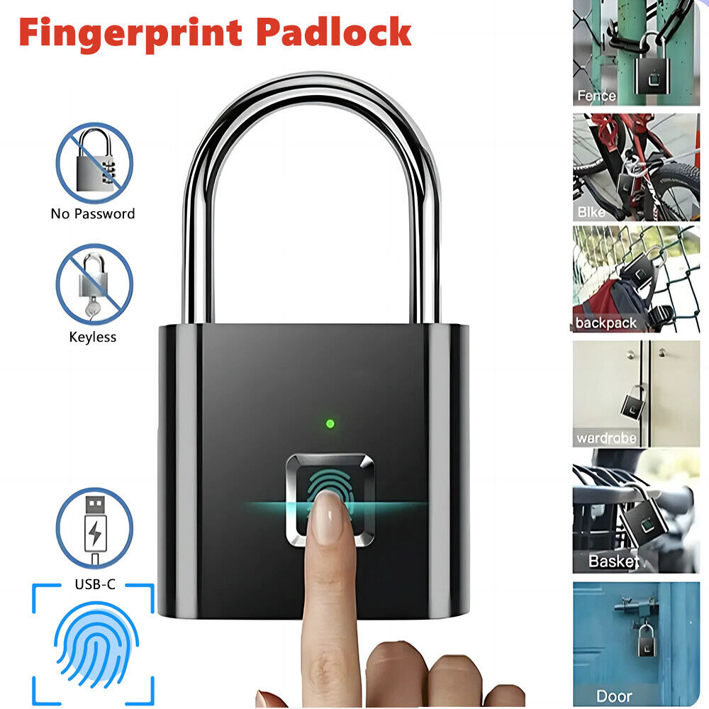 Smart Fingerprint Padlock
