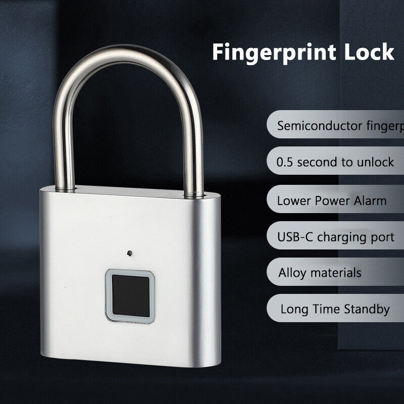 Smart Fingerprint Padlock