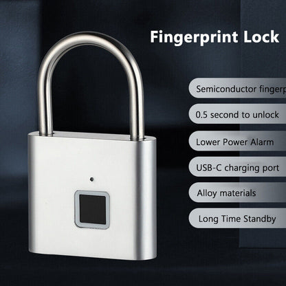 Smart Fingerprint Padlock